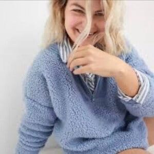 Aerie Sherpa Quarter Zip